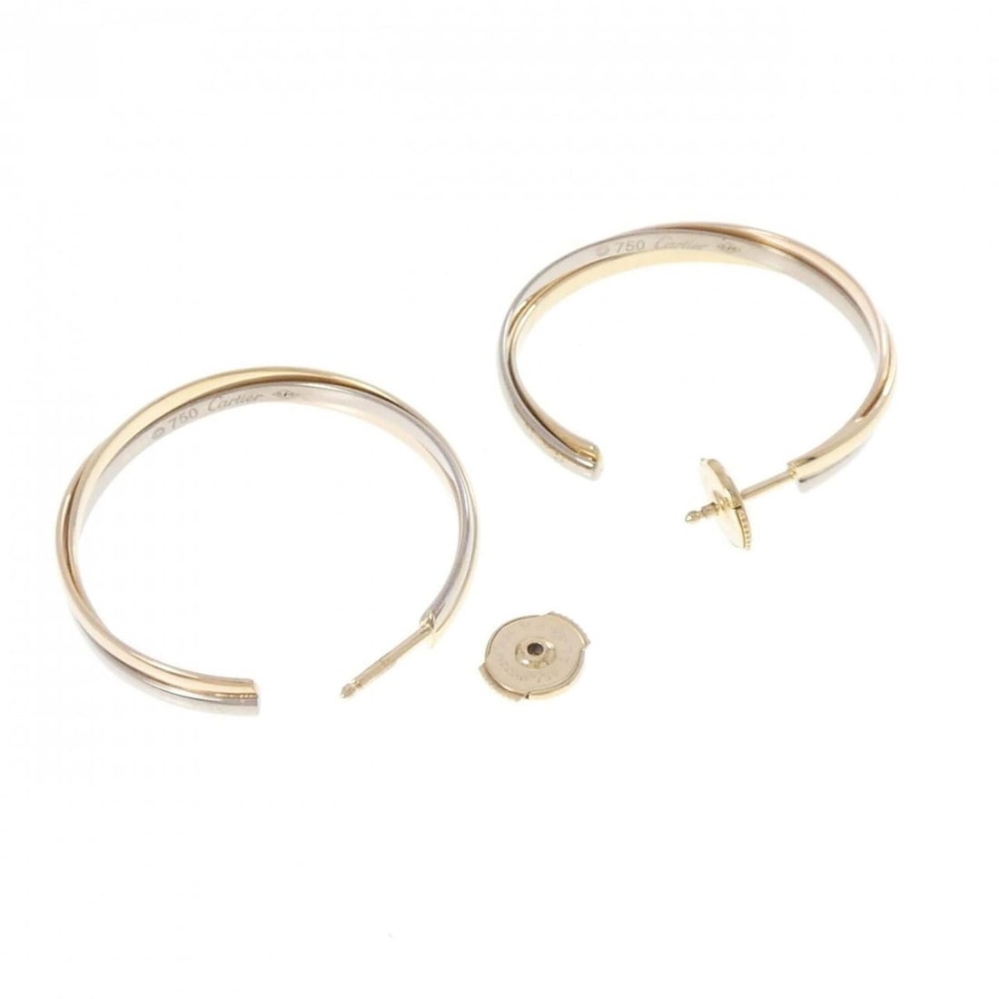 Cartier Trinity Hoop Earrings - 3
