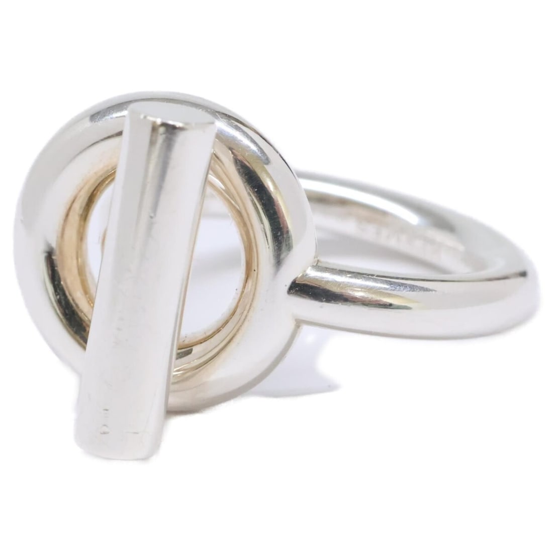 HERMES Ag925 Echappé MM Ring, Size 50, Silver, Women's: --- Catalog ---Category: SizeUS Size: 5.5Brand Size: 50Category: DesignType: Band ringColor: SilverGender: WomenMaterial: Silver 925Category: GeneralBrand: Hermes--- Item List ---Section: ConditionRan