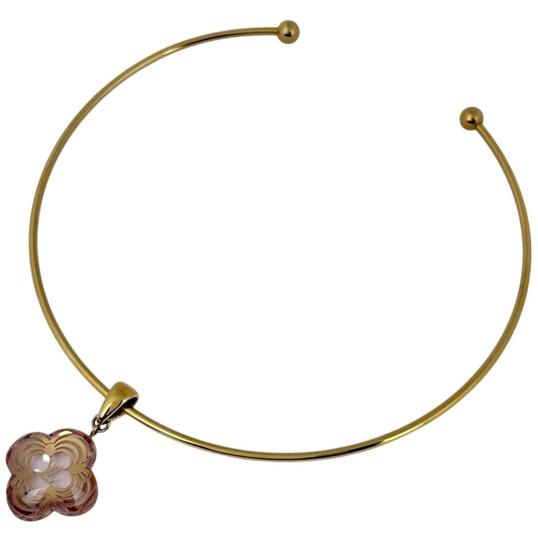 Louis Vuitton Collier A La Folie Choker Monogram Flower LV Necklace GP Gold M65622 Women's: --- Catalog ---Category: SizePendant Size: 2mm x 4mm / 0.07'' x 0.15''Neck Circumference: 38 cm / 14.96''Category: DesignColor: GoldGender: WomenMaterial: Gold platingNecklace Type: ChokerCategory: Ge