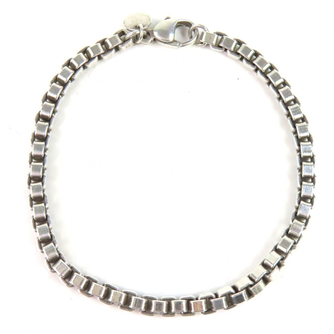 TIFFANY&Co. Tiffany Venetian 925 Chain Bracelet, Silver, Weight 16.46g, Women's. (1 of 20)