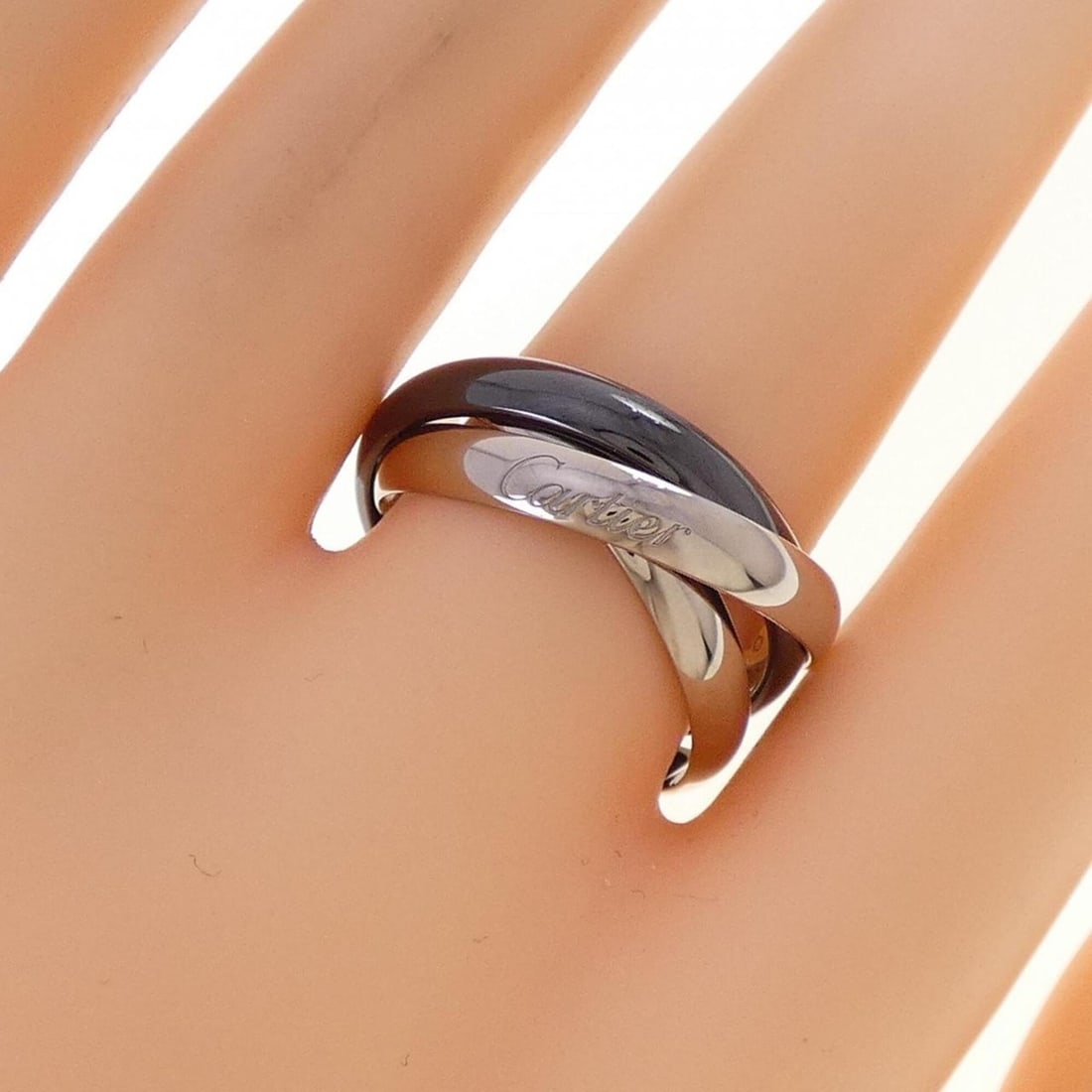 Cartier Trinity Black & White Ring - 5