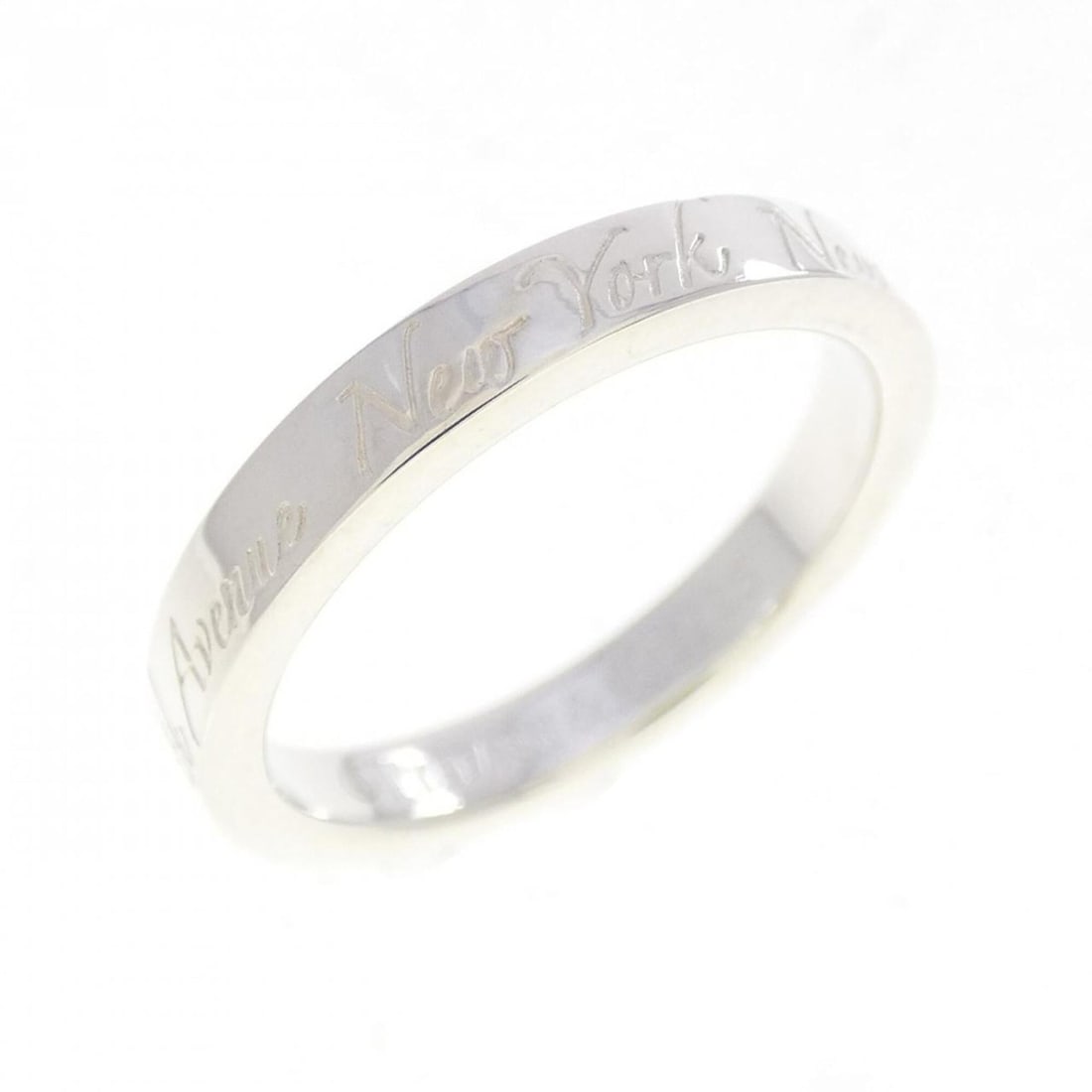 Tiffany Notes Narrow Ring: --- Catalog ---Category: SizeJP Size: 8US Size: 4.5Category: DesignColor: SilverGender: WomenMaterial: Silver 925Category: GeneralBrand: Tiffany--- Item List ---Section: ConditionRanking: Rank A Used