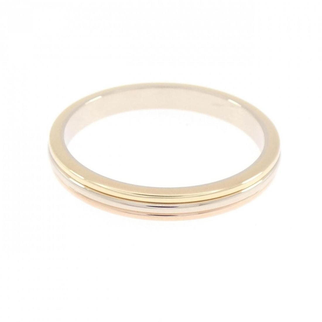 Cartier Three Gold Wedding Ring - 2