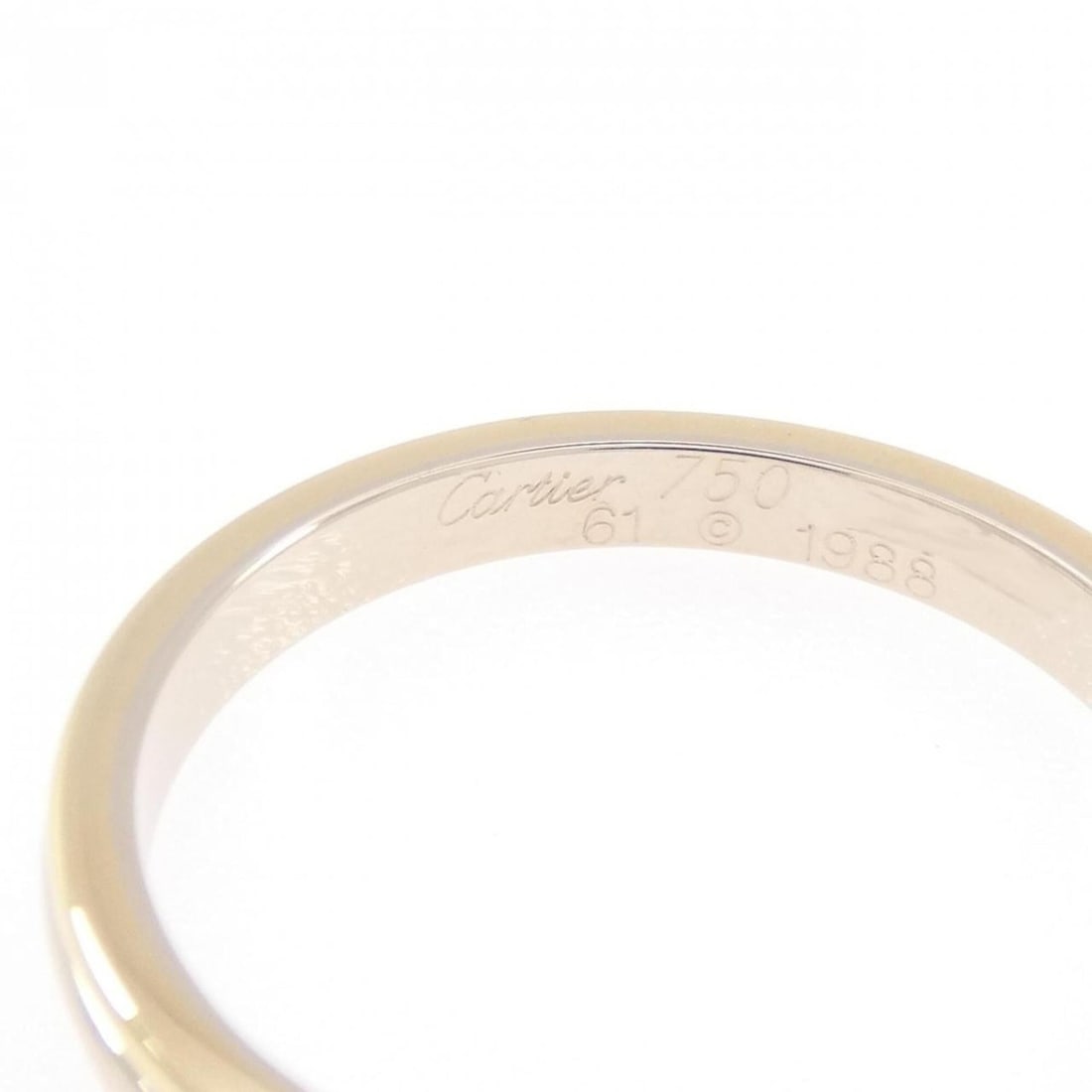 Cartier Three Gold Wedding Ring - 3