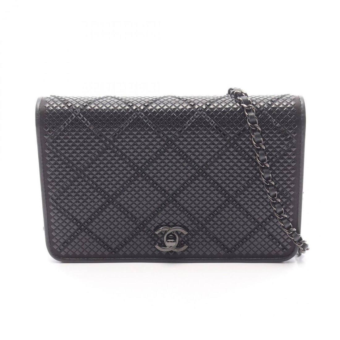 Hermes Evelyne 3 PM Perforated H Logo Shoulder Bag, Taurillon Clemence Leather, Etoupe K, Women's (1 of 18)