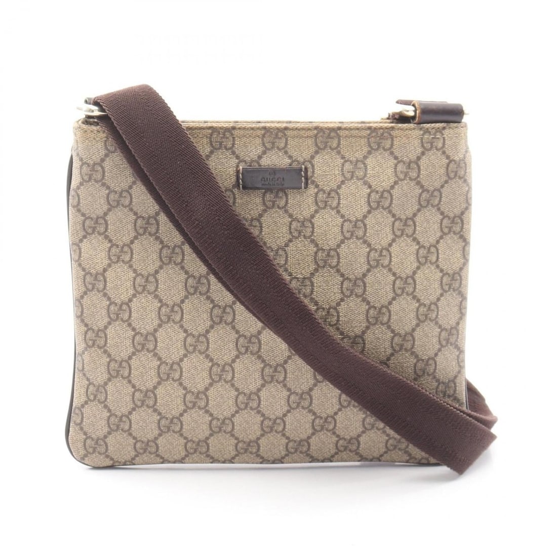 GUCCI GG Nylon Backpack, Leather, Black, 003.0238: --- Catalog ---Category: SizeWeight: 550g / 1.21lb.Size (HxWxD): 31cm x 29cm x 13cm / 12.2'' x 11.41'' x 5.11''Category: DesignType: BackpackColor: BlackGender: Women,MenMaterial: Nylon , Leather Cate