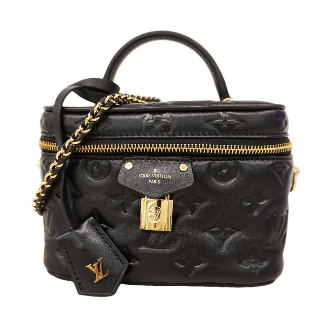 Louis Vuitton Monogram Miroir (LV SKI) Side Trunk MM M26223 Handbag: --- Catalog ---Category: SizeSize (HxWxD): 15cm x 24cm x 8cm / 5.9'' x 9.44'' x 3.14''Category: DesignType: HandbagColor: SilverGender: Men,WomenMaterial: Leather Hardware Color: SilverLeather/Fur Typ