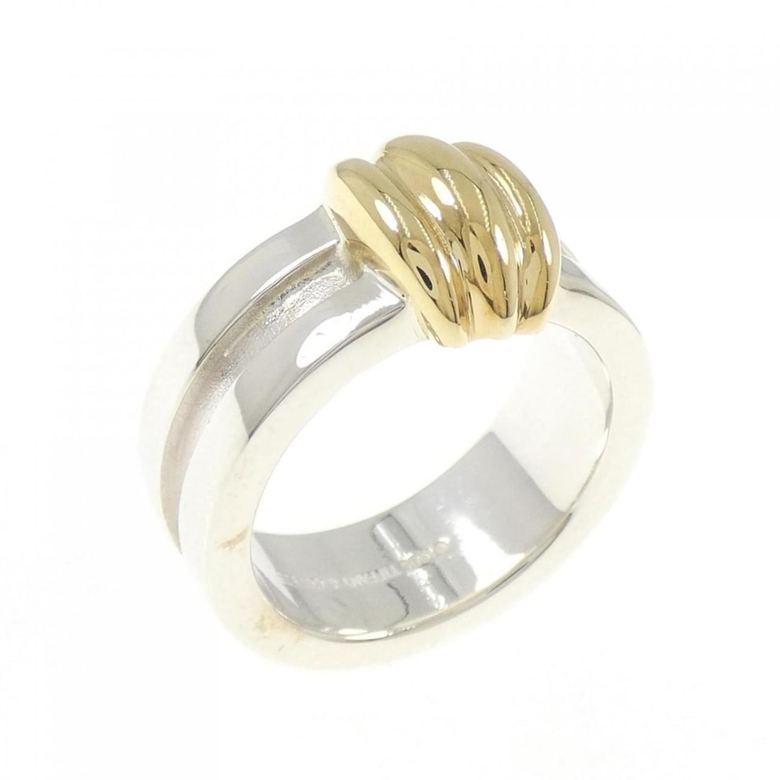 Hermes HERMES Atame Scarf Ring Gold Women's (1 of 10)