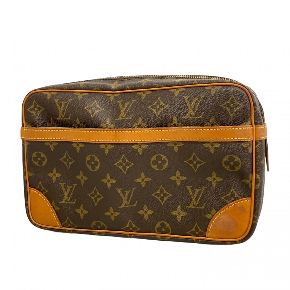 LOUIS VUITTON Louis Vuitton Monogram Mini Speedy Handbag Pouch M41534: --- Catalog ---Category: SizeWeight: 100g / 3.52oz.Size (HxWxD): 9cm x 16cm x 7.5cm / 3.54'' x 6.29'' x 2.95''Category: DesignType: HandbagColor: BrownGender: WomenMaterial: Monogram Category: General