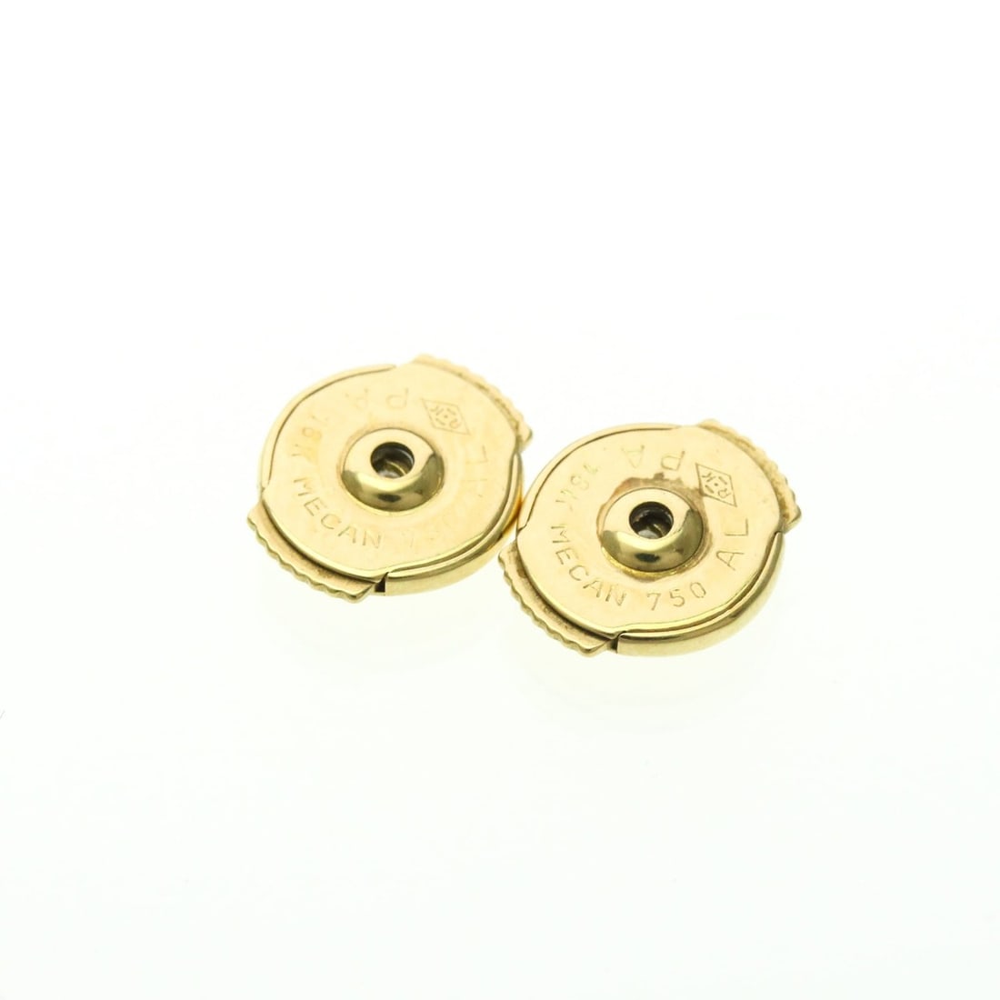 BVLGARI Earrings PG Pink Gold 750 Tiger Eye for Women (1 of 11)