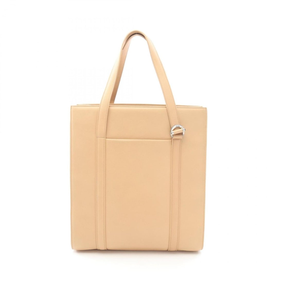 Cartier Cabochon Tote Bag Handbag Leather Women's Beige: --- Catalog ---Category: SizeSize (HxWxD): 32cm x 30cm x 10cm / 12.59'' x 11.81'' x 3.93''Category: DesignType: Handbag, Tote bagColor: BeigeGender: WomenMaterial: Leather Category: GeneralBrand: Cart