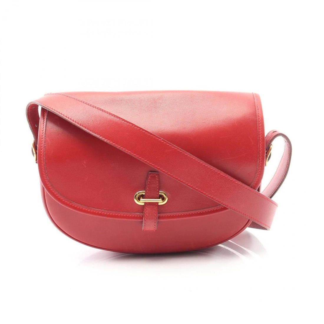 Hermes Baldo Golf Rouge Vif Shoulder Bag/Handbag, Calfskin (Cowhide), Box Calf Leather, Women's, Red: --- Catalog ---Category: SizeSize (HxWxD): 19cm x 23cm x 6cm / 7.48'' x 9.05'' x 2.36''Category: DesignType: Handbag, Shoulder bagColor: Red color, Rouge vifGender: WomenMaterial: Box calf leather , L