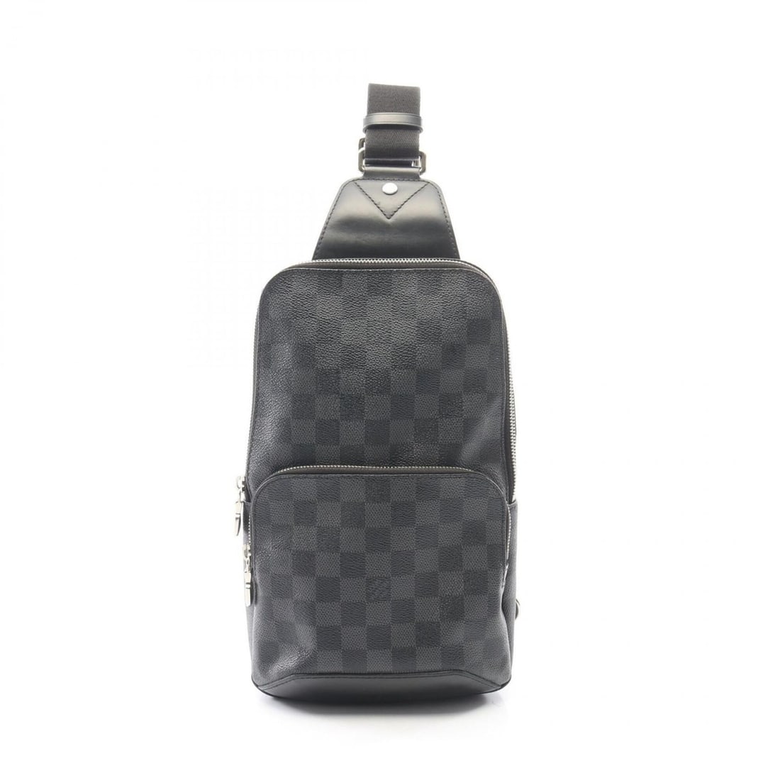 Louis Vuitton Avenue Sling Bag, Waist Body Handbag, Coated Canvas, Leather, Damier Graphite, Men's,: --- Catalog ---Category: SizeSize (HxWxD): 31cm x 18cm x 5cm / 12.2'' x 7.08'' x 1.96''Category: DesignType: Fanny pack, HandbagColor: BlackGender: MenMaterial: Coated canvas , Leather Category: Gener