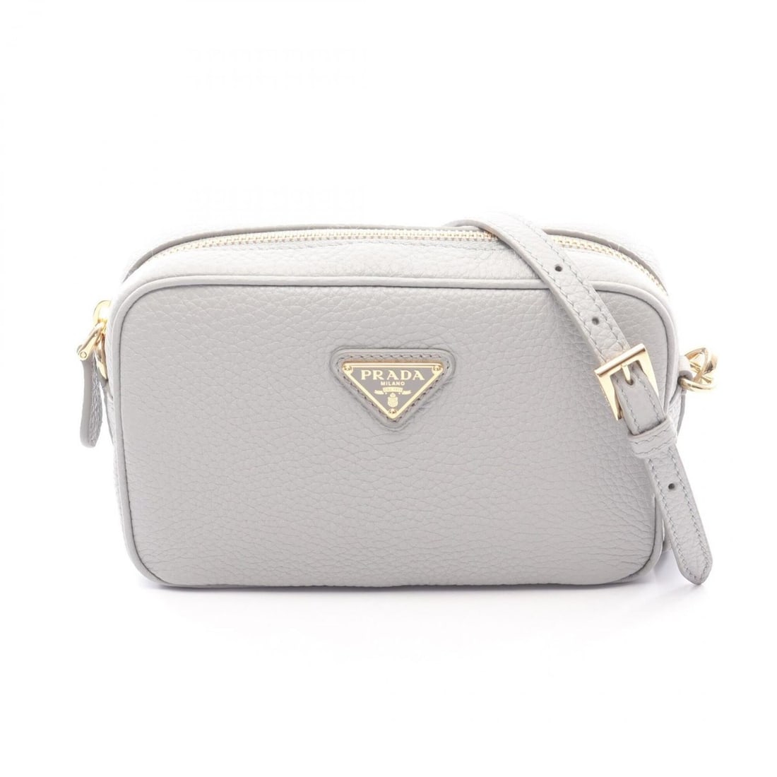 Prada PRADA Shoulder Bag Handbag Leather Women's Gray 1NF060: --- Catalog ---Category: SizeSize (HxWxD): 10.5cm x 17cm x 5cm / 4.13'' x 6.69'' x 1.96''Category: DesignType: Handbag, Shoulder bagColor: GrayGender: WomenMaterial: Leather Category: GeneralMPN: 1NF0