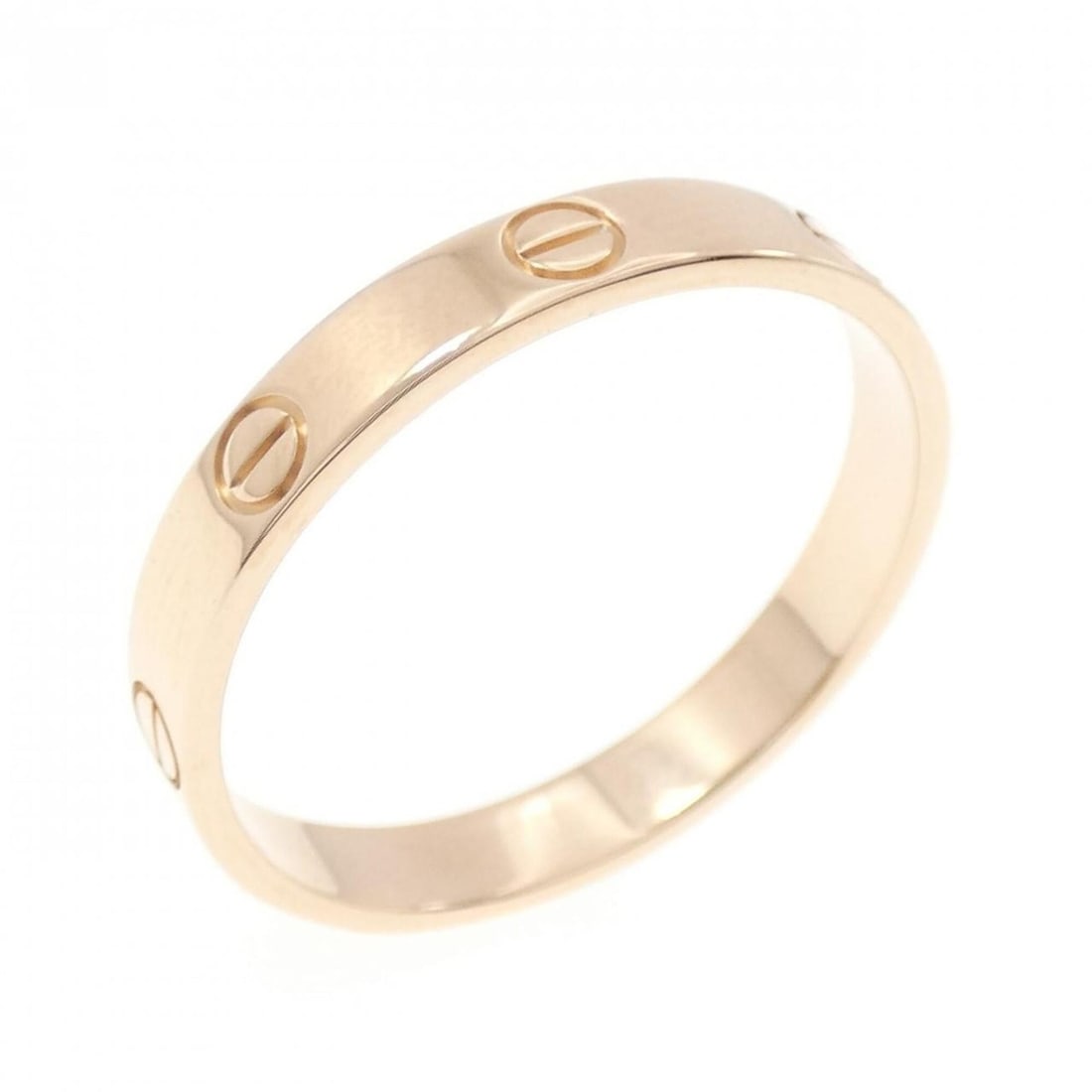 Cartier Mini Love Ring: --- Catalog ---Category: SizeUS Size: 11.5Brand Size: 64Category: DesignType: Band ringGender: WomenMaterial: Pink gold (18K)Category: GeneralBrand: Cartier--- Item List ---Section: ConditionRanking: 