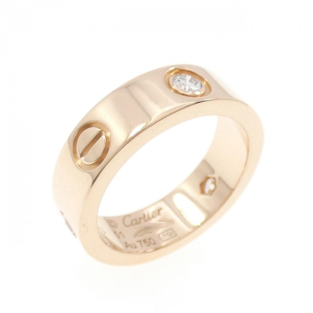 Cartier Love Half-Diamond Ring (1 of 5)