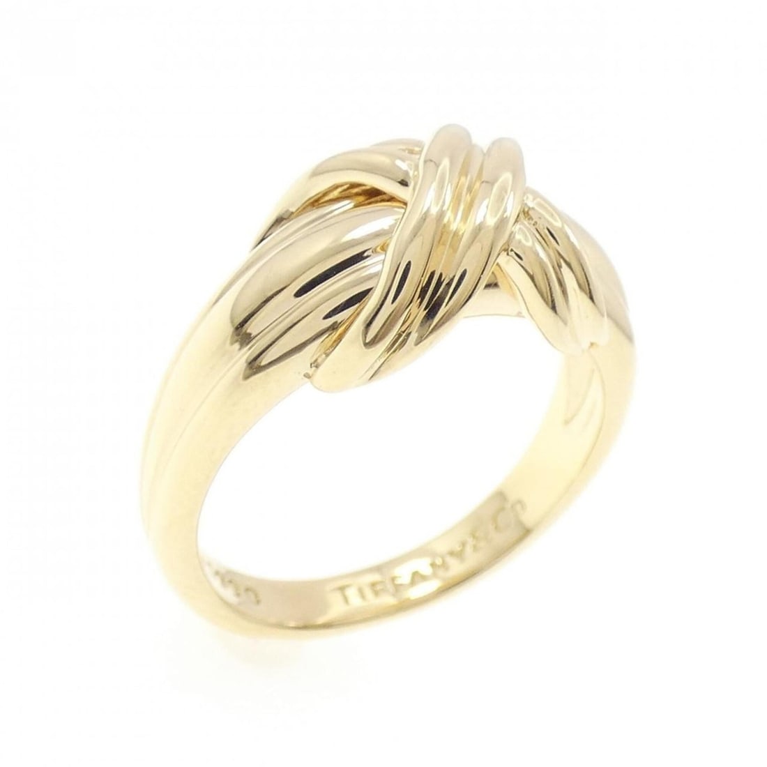 Tiffany Signature Ring: --- Catalog ---Category: SizeJP Size: 12.5US Size: 6.5Category: DesignType: Band ringGender: WomenMaterial: Yellow gold (18K)Category: GeneralBrand: Tiffany--- Item List ---Section: ConditionRanking: