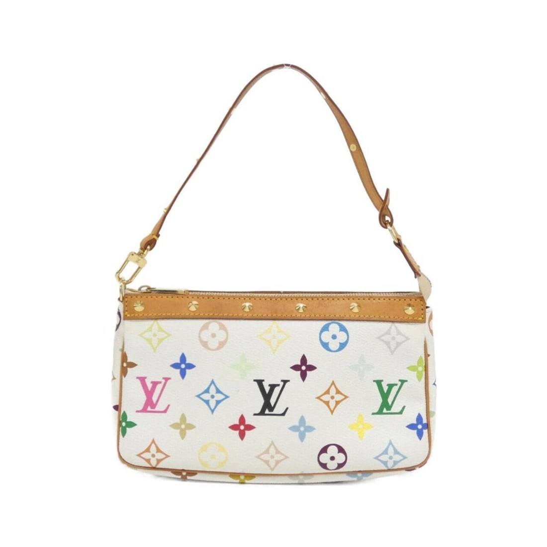 Louis Vuitton Multicolor Pochette Accessoires M92649 Accessory Pouch: --- Catalog ---Category: SizeSize (HxWxD): 13cm x 21cm x 5cm / 5.11'' x 8.26'' x 1.96''Category: DesignType: Pochette, PouchColor: WhiteGender: Men,WomenMaterial: Coated canvas Hardware Color: