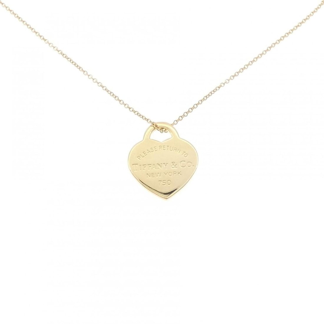 Tiffany & Co. Return to Heart Tag Necklace: --- Catalog ---Category: SizePendant Size: 19.7mm x 15.8mm / 0.77'' x 0.62''Neck Circumference: 42 cm / 16.53''Category: DesignGender: WomenMaterial: Yellow gold (18K)Pendant Type: PendantNecklace