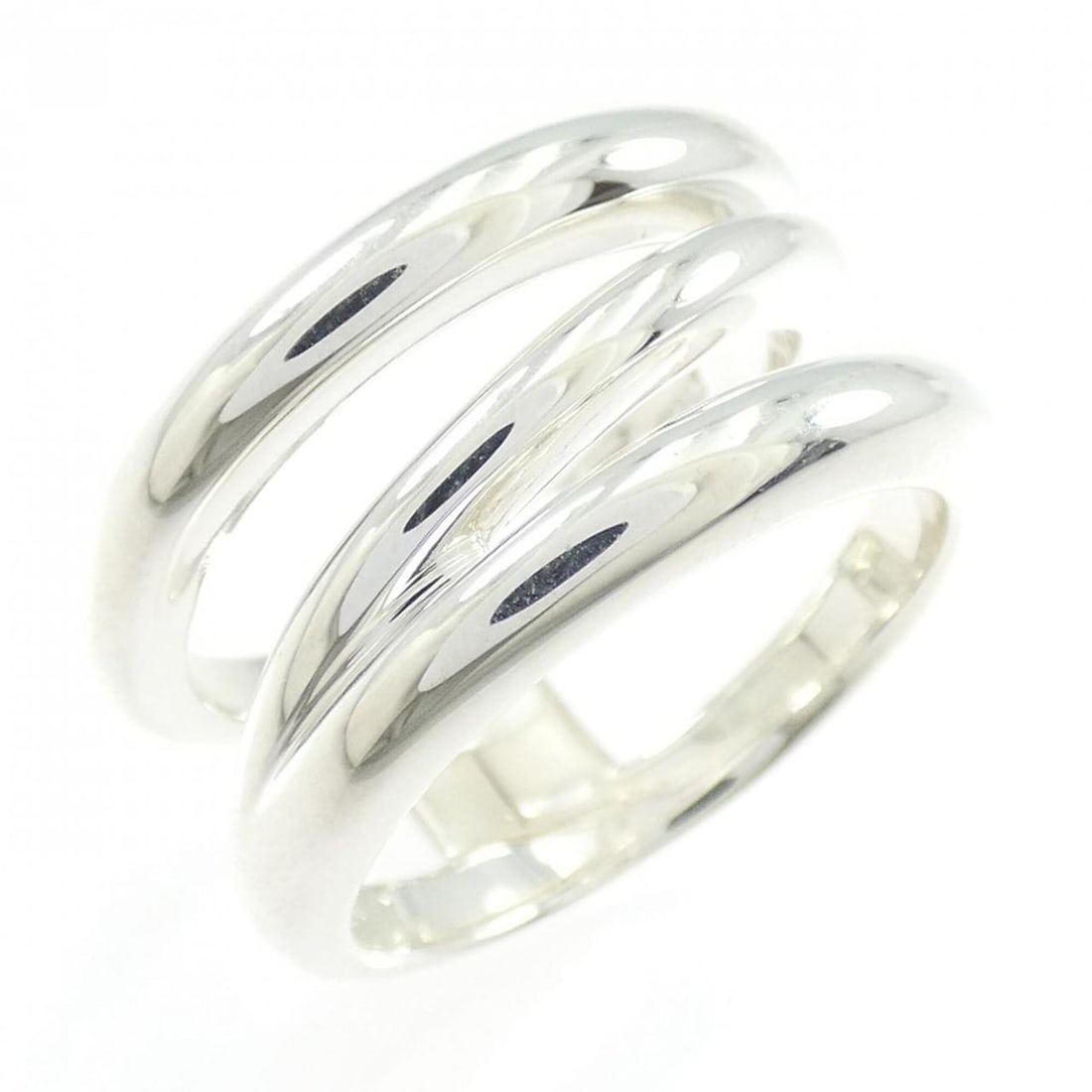 Tiffany Open Diagonal Ring: --- Catalog ---Category: SizeJP Size: 15.0US Size: 7.5Category: DesignType: Band ringGender: WomenMaterial: Silver 925Category: GeneralBrand: Tiffany--- Item List ---Section: ConditionRanking: Rank A