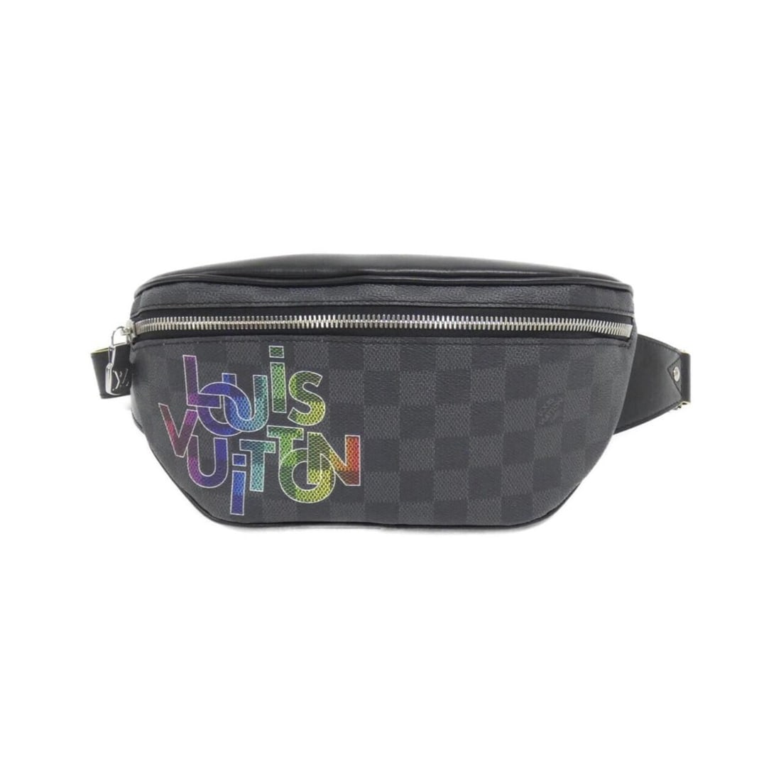 Louis Vuitton Damier Graphite Link Bum Handbag N40276 Shoulder Bag: --- Catalog ---Category: SizeSize (HxWxD): 13cm x 26cm x 10cm / 5.11'' x 10.23'' x 3.93''Category: DesignType: Handbag, Shoulder bagColor: Graphite, JauneGender: Women,MenMaterial: Coated canvas ,