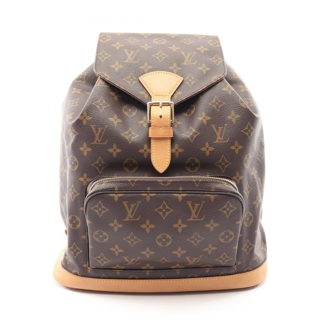 Louis Vuitton Montsouris GM Monogram Backpack/Handbag, Coated Canvas and Leather, Women's, Brown, (1 of 10)