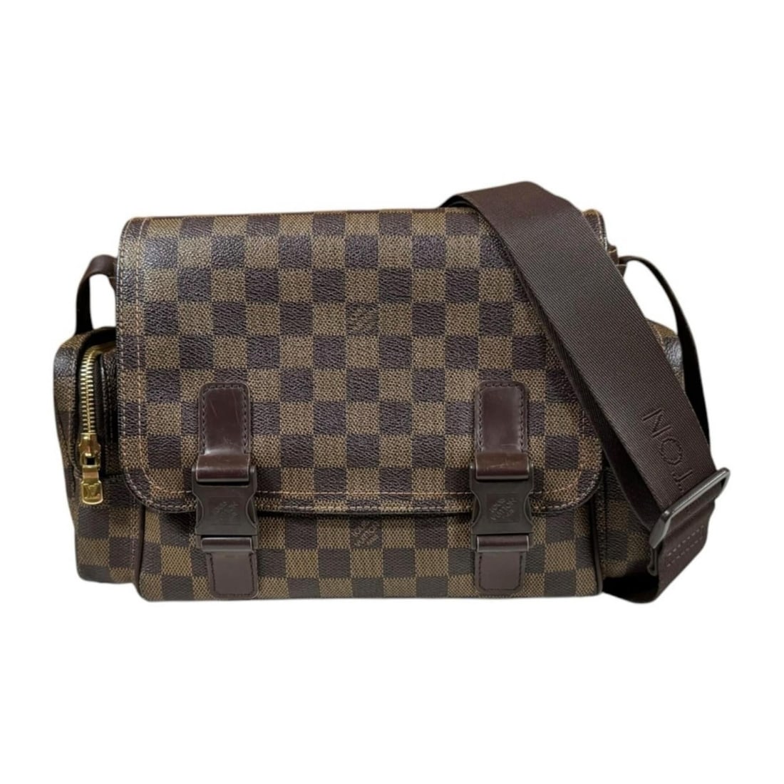 Louis Vuitton Reporter Merveille Damier Shoulder Bag, Canvas N51126 Brown, Women's LOUIS VUITTON: --- Catalog ---Category: SizeSize (HxWxD): 19cm x 32cm x 11cm / 7.48'' x 12.59'' x 4.33''Category: DesignType: Shoulder bagColor: Brown, Damier CanvasGender: WomenMaterial: Damier Canvas Category: Gen