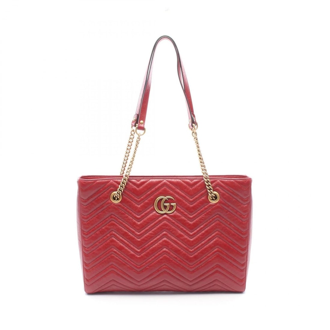 Gucci GG Marmont Tote Bag Handbag Leather Women's Red 524578: --- Catalog ---Category: SizeSize (HxWxD): 29cm x 38cm x 5.5cm / 11.41'' x 14.96'' x 2.16''Category: DesignType: Handbag, Tote bagColor: Red colorGender: WomenMaterial: Leather Category: GeneralMPN: 5