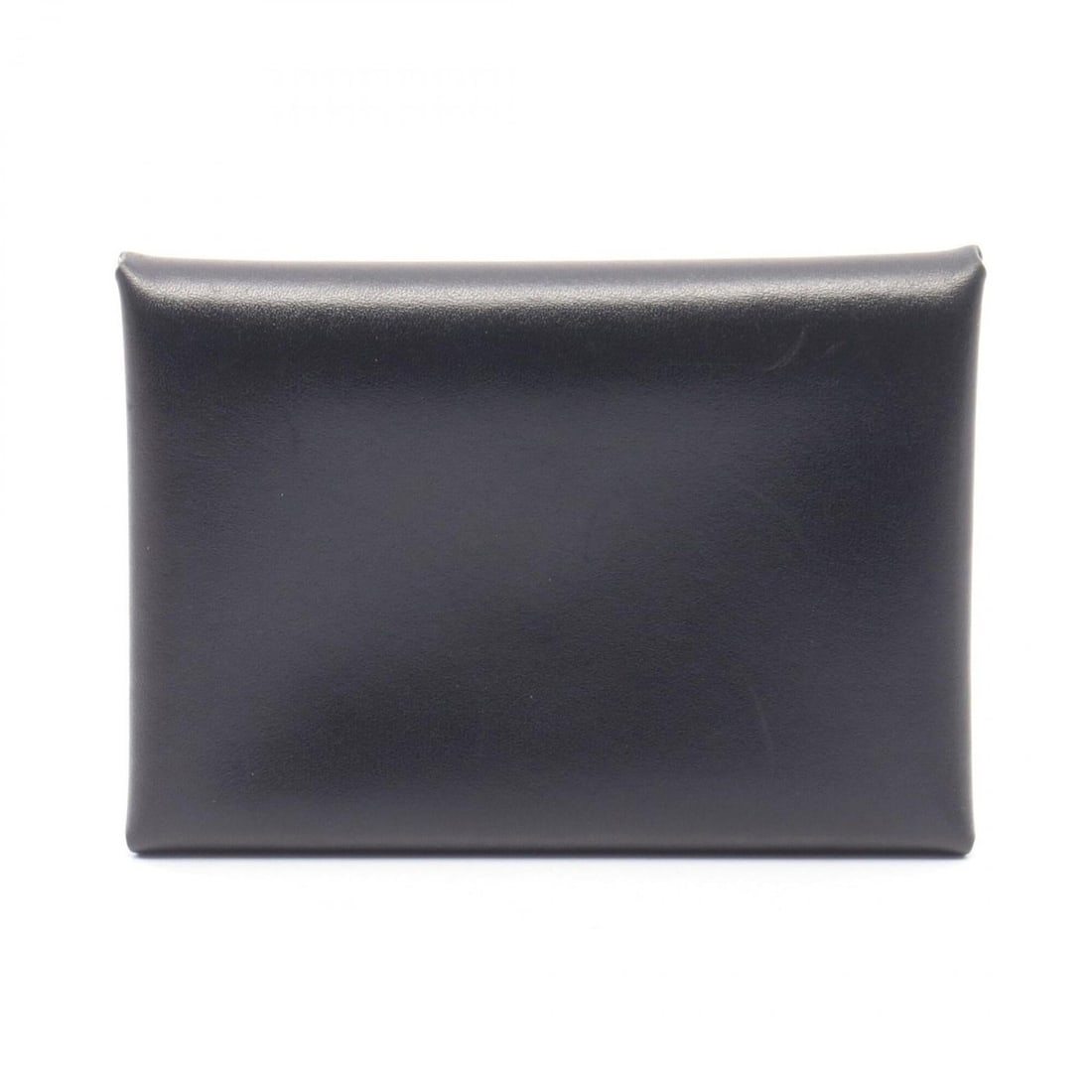 Hermes Calvi Duo Wallet/Coin Purse, Calfskin (Cowhide), Box Calf Leather, Women's, Black: --- Catalog ---Category: SizeSize (HxWxD): 7cm x 10cm x 2cm / 2.75'' x 3.93'' x 0.78''Category: DesignType: Coin purse/coin caseColor: BlackGender: WomenMaterial: Box calf leather Category: GeneralBra