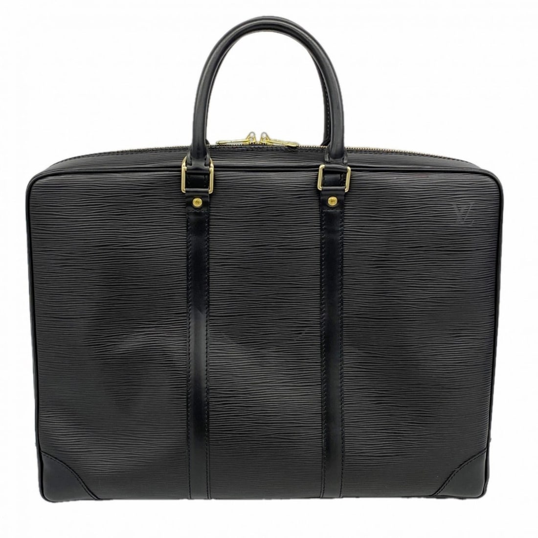Louis Vuitton Epi Leather Portedocument Voyage Bag M59162 Noir Men's: --- Catalog ---Category: SizeSize (HxWxD): 30cm x 40cm x 6cm / 11.81'' x 15.74'' x 2.36''Category: DesignType: BriefcaseColor: NoirGender: MenCategory: GeneralMPN: M59162Brand: Louis Vuitton--- Item L