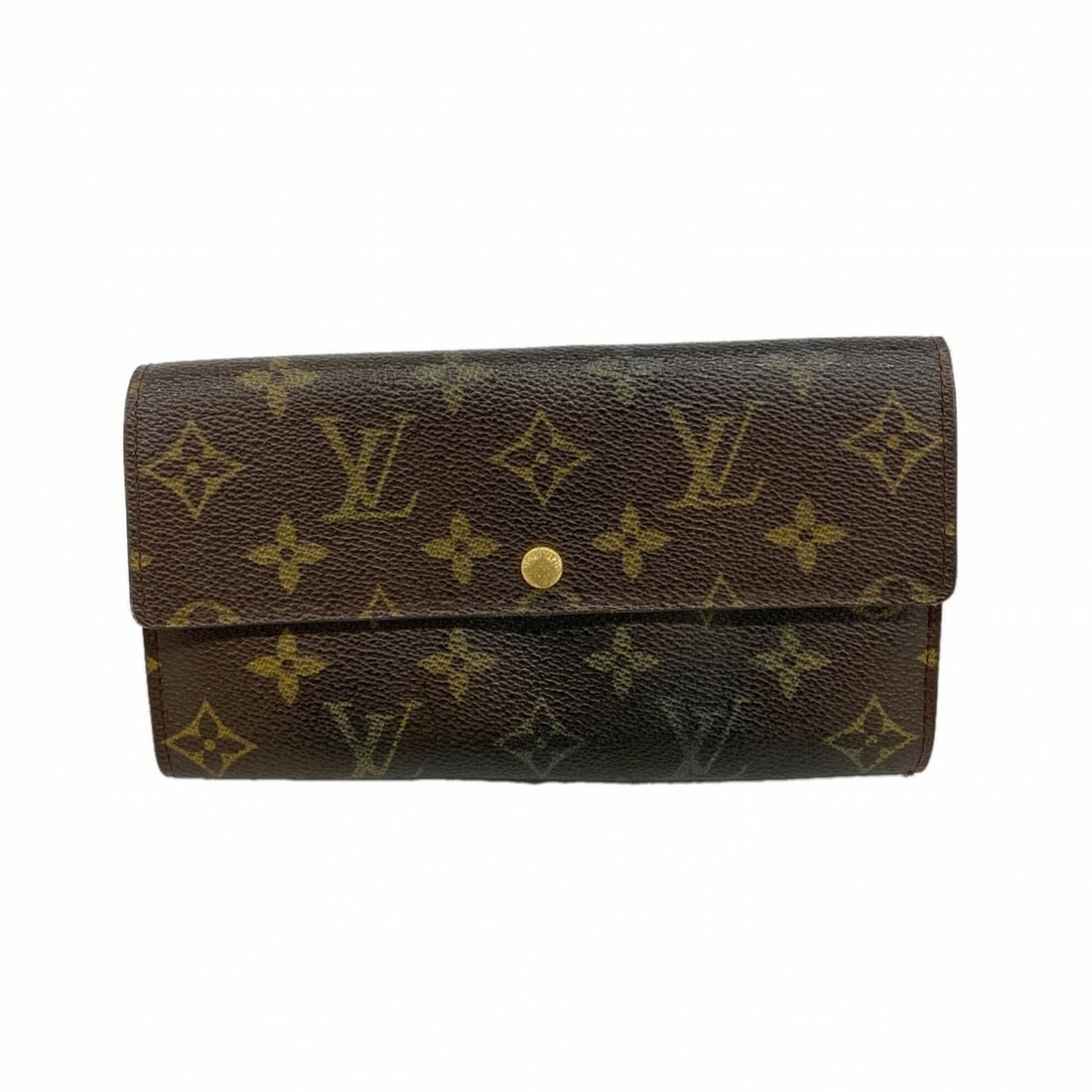Louis Vuitton Monogram Pochette Portemonnaie Credit Long Wallet M61725 Brown Women's: --- Catalog ---Category: SizeSize (HxWxD): 11cm x 18.5cm x 3cm / 4.33'' x 7.28'' x 1.18''Category: DesignType: Long wallet (bi-fold)Color: BrownGender: WomenCategory: GeneralMPN: M61725Brand: Louis Vu