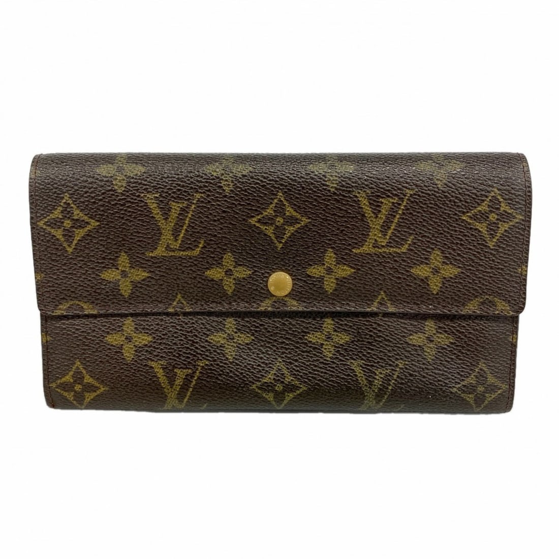 Louis Vuitton Monogram Pochette Portemonnaie Credit Long Wallet M61725 Brown Women's: --- Catalog ---Category: SizeSize (HxWxD): 11cm x 18.5cm x 2cm / 4.33'' x 7.28'' x 0.78''Category: DesignType: Long wallet (bi-fold)Color: BrownGender: WomenCategory: GeneralMPN: M61725Brand: Louis Vu
