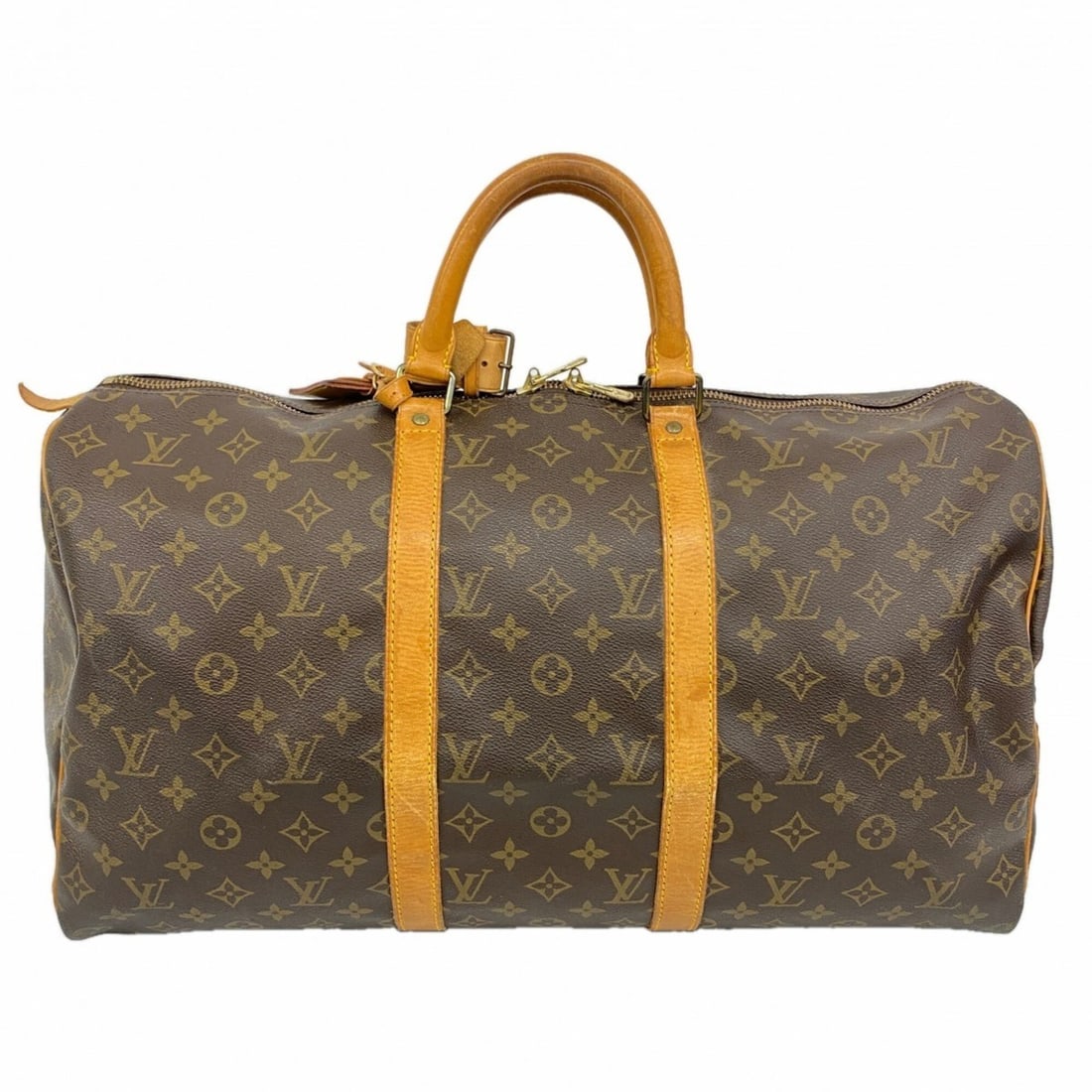 Louis Vuitton Bags - Boston Monogram Keepall 50 M41426 Brown Men's & Women's: --- Catalog ---Category: SizeSize (HxWxD): 28cm x 50.5cm x 22cm / 11.02'' x 19.88'' x 8.66''Category: DesignType: Boston bagColor: BrownGender: Men,WomenCategory: GeneralMPN: M41426Brand: Louis Vuitto