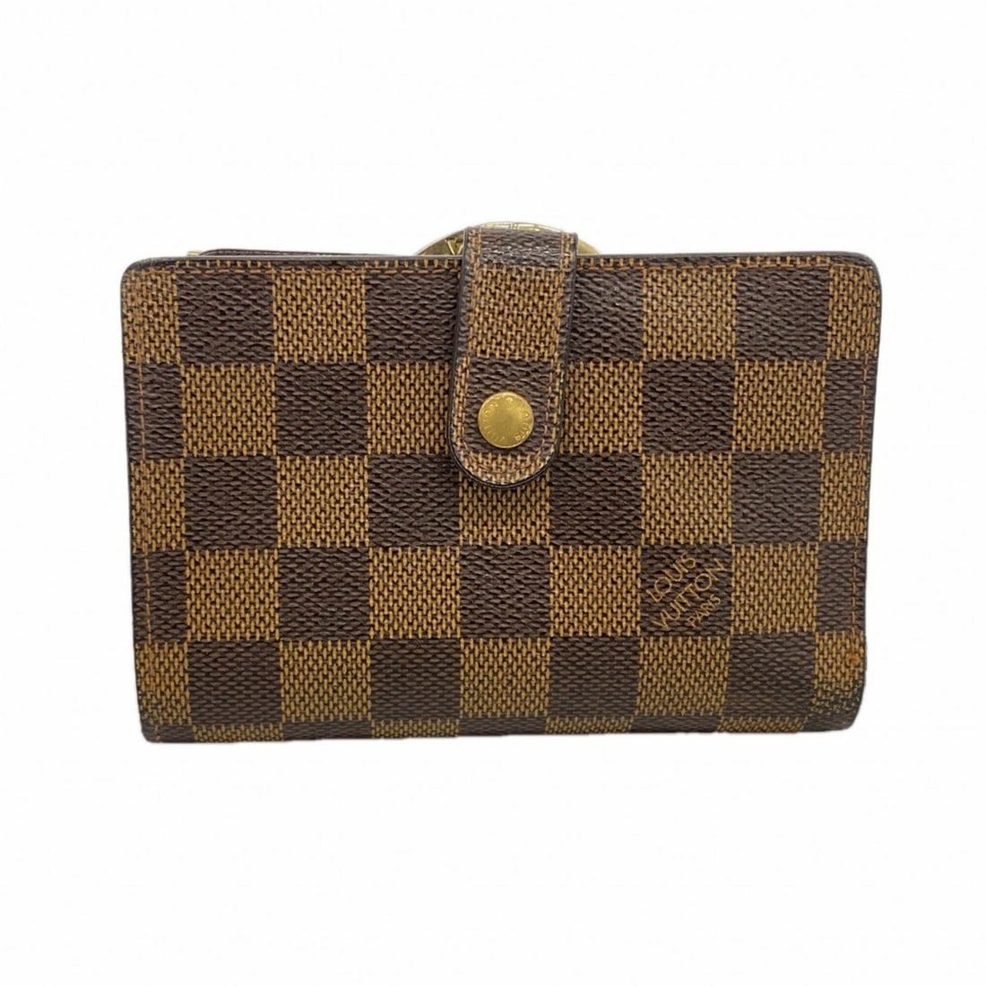 Louis Vuitton Damier Portemonnaie Viennois Wallet N61664 Ebene Women's: --- Catalog ---Category: SizeSize (HxWxD): 9cm x 13.5cm x 3cm / 3.54'' x 5.31'' x 1.18''Category: DesignType: Wallet (bi-fold)Color: EbeneGender: WomenCategory: GeneralMPN: N61664Brand: Louis Vuitton-
