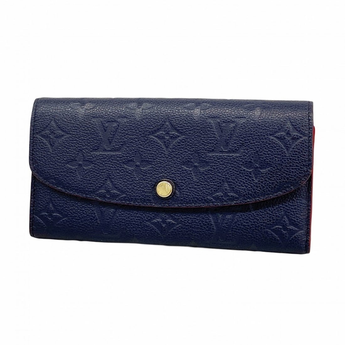 Louis Vuitton Monogram Empreinte Portefeuille Emilie Long Wallet M69417 Marine Rouge (Women's): --- Catalog ---Category: SizeSize (HxWxD): 10cm x 19cm x 2cm / 3.93'' x 7.48'' x 0.78''Category: DesignType: Long wallet (bi-fold)Color: Marine rougeGender: WomenCategory: GeneralMPN: M69417Brand: Lou