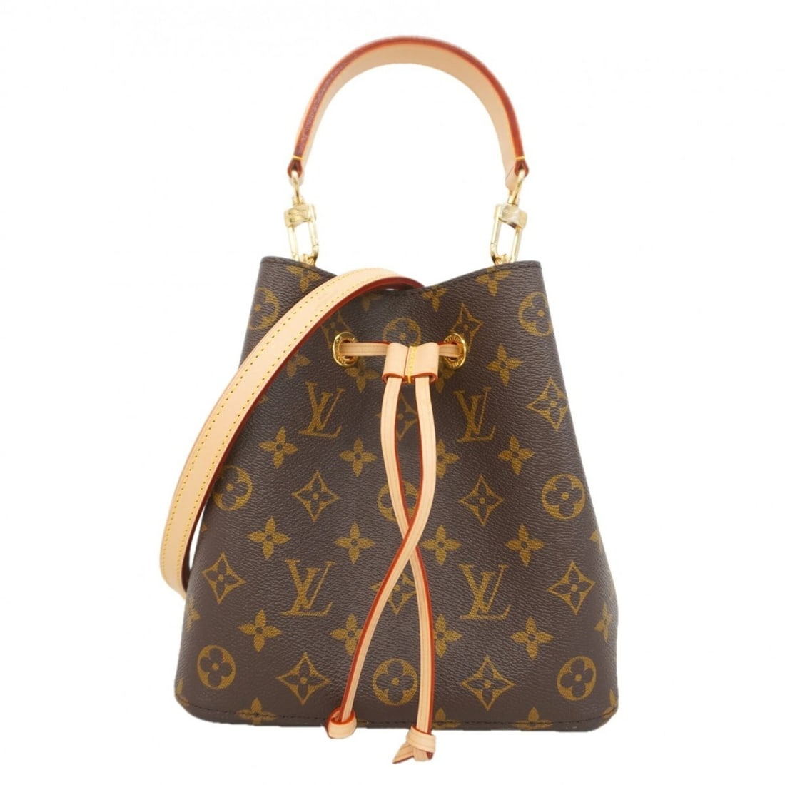 Louis Vuitton Monogram NeoNoe BB Handbag M46581 Brown 2-way bag for women (1 of 11)
