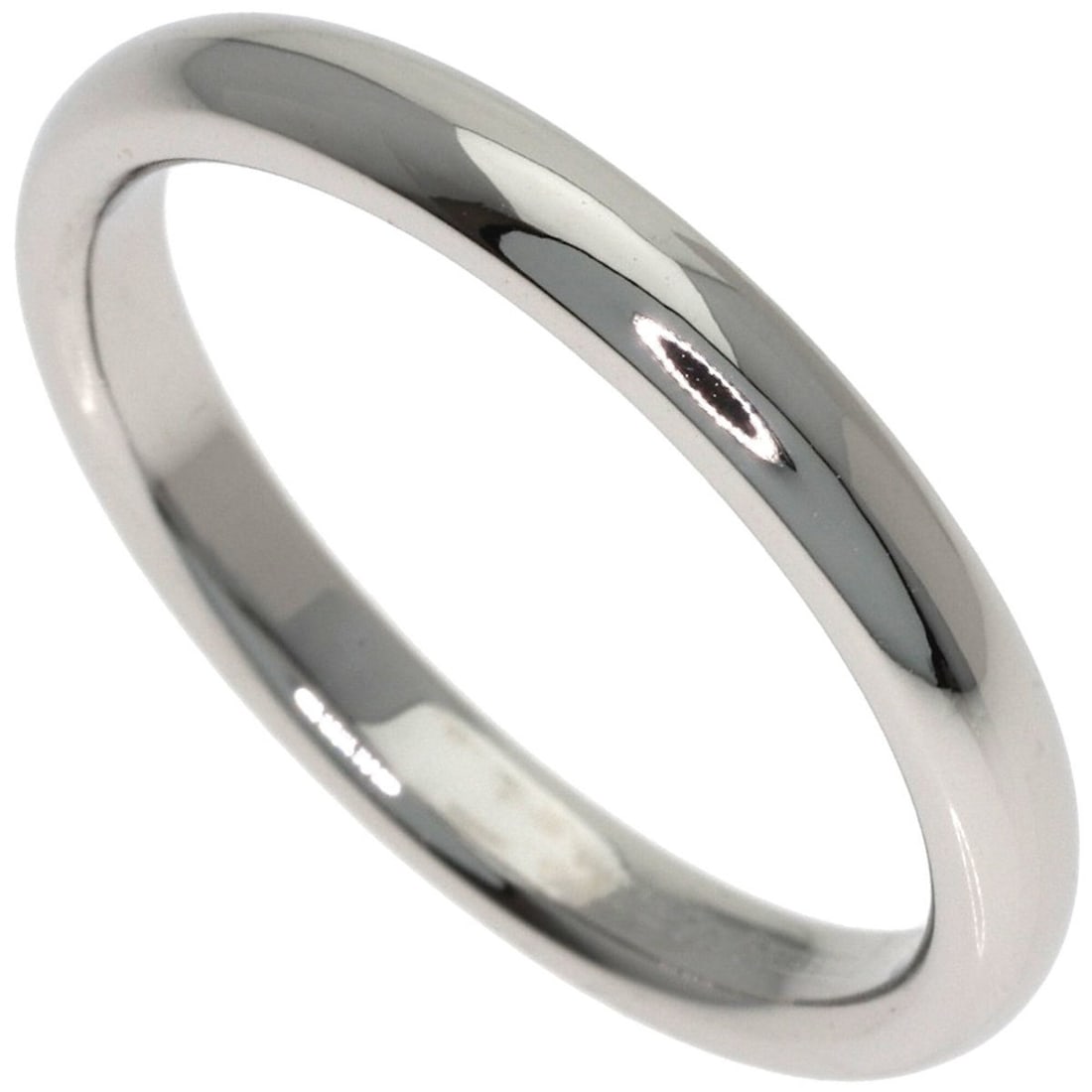 Tiffany & Co. Stacking Band Ring, Platinum PT950, Women's Ring.: --- Catalog ---Category: SizeWidth: 2.8mm / 0.11''Weight: 6.3g / 0.22oz.JP Size: 16.5US Size: 8Category: DesignType: Band ringMetal: PlatinumGender: WomenMetal Purity: Platinum950Category: GeneralBran