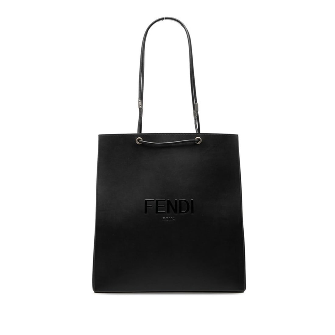 Fendi Shopping Bag Medium Shoulder Tote 7VA513 Black Leather Women's FENDI: --- Catalog ---Category: SizeSize (HxWxD): 35cm x 33.5cm x 14cm / 13.77'' x 13.18'' x 5.51''Category: DesignType: Shopping bag, Shoulder bag, Tote bagColor: BlackGender: WomenMaterial: Leather Categor