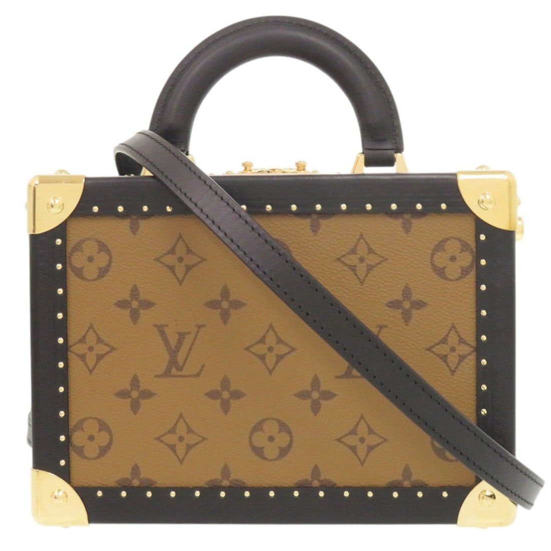 Like New Louis Vuitton 2-Way Petite Valise Monogram Reverse M47164 IC Handbag LV 1293 LOUIS VUITTON (1 of 10)
