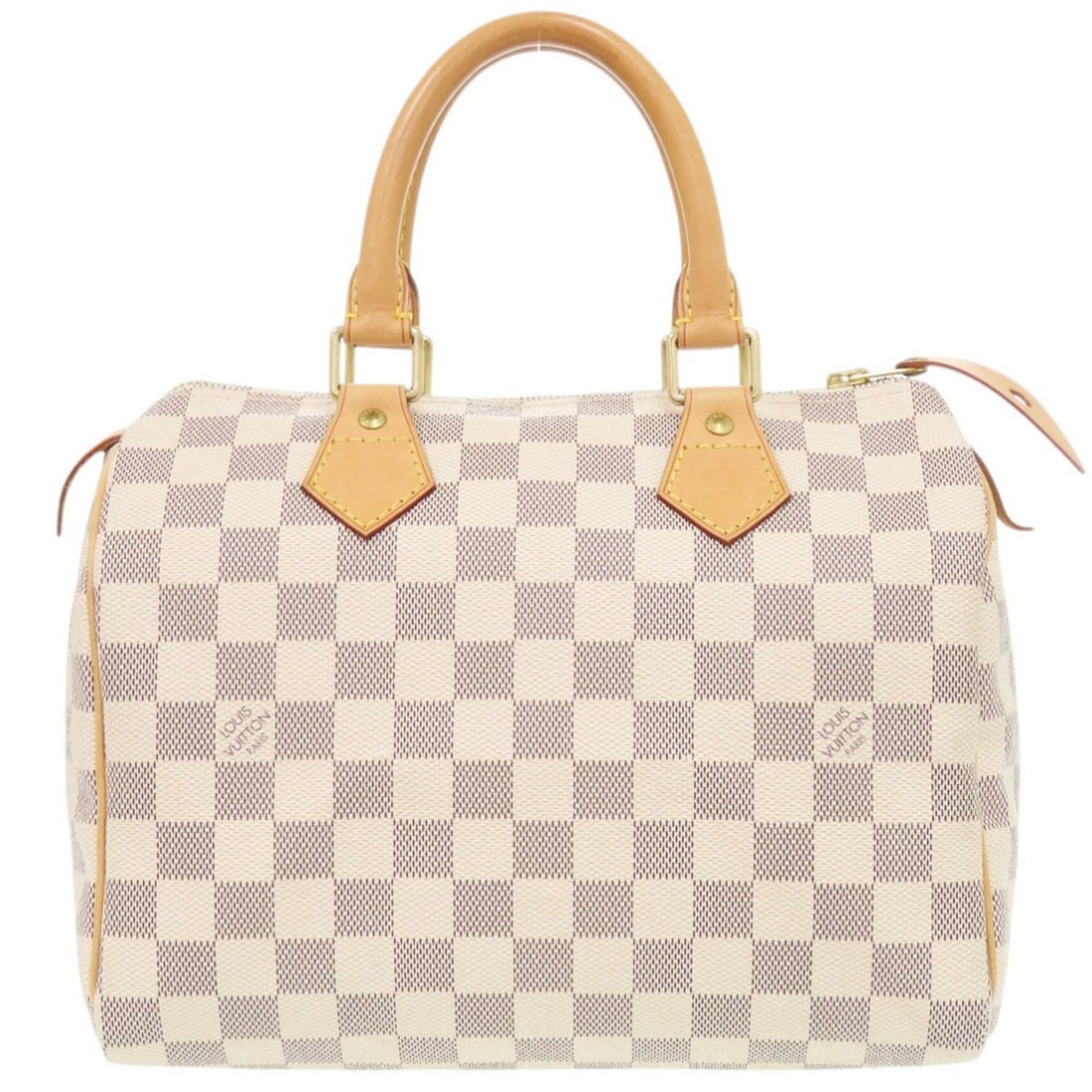 Excellent condition Louis Vuitton Speedy 25 Damier Azur N41534 handbag LV 0403LOUIS VUITTON: --- Catalog ---Category: SizeSize (HxWxD): 18cm x 25cm x 15cm / 7.08'' x 9.84'' x 5.9''Category: DesignType: HandbagColor: Damier Azur, WhiteGender: WomenMaterial: Damier Azur Category: GeneralMPN: N4