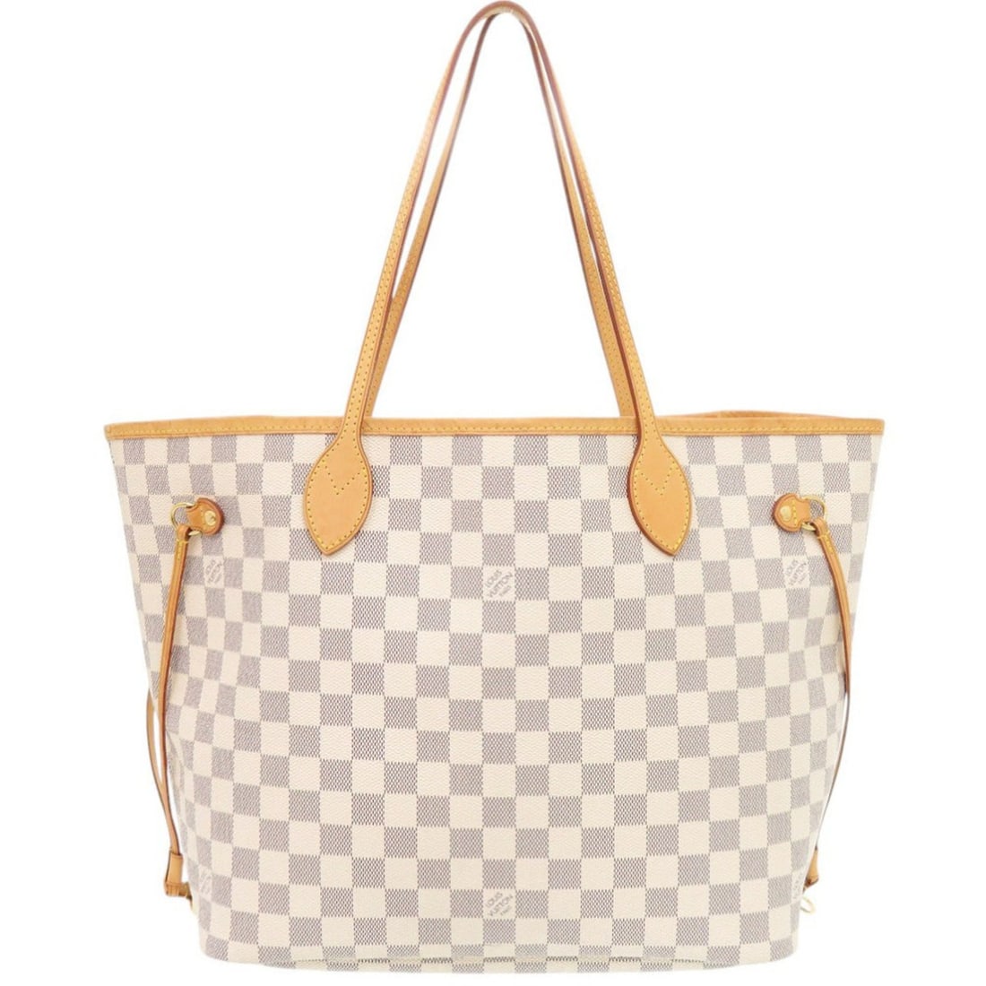 Louis Vuitton Neverfull MM Damier Azur N51107 Tote Bag LV 0383 LOUIS VUITTON: --- Catalog ---Category: SizeSize (HxWxD): 28cm x 32cm x 16cm / 11.02'' x 12.59'' x 6.29''Category: DesignType: Tote bagColor: Damier Azur, WhiteGender: WomenMaterial: Damier Azur Category: GeneralMPN