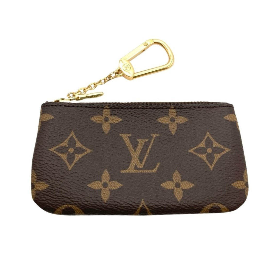 Louis Vuitton Pochette Clé Card Key Case, Wallet/Coin Purse, Monogram Canvas, M62650 HL2273: --- Catalog ---Category: SizeSize (HxWxD): 6.5cm x 12cm / 2.55'' x 4.72''Category: DesignType: Coin purse/coin caseColor: BrownGender: Women,MenMaterial: Monogram , Canvas Category: GeneralMPN: M62650