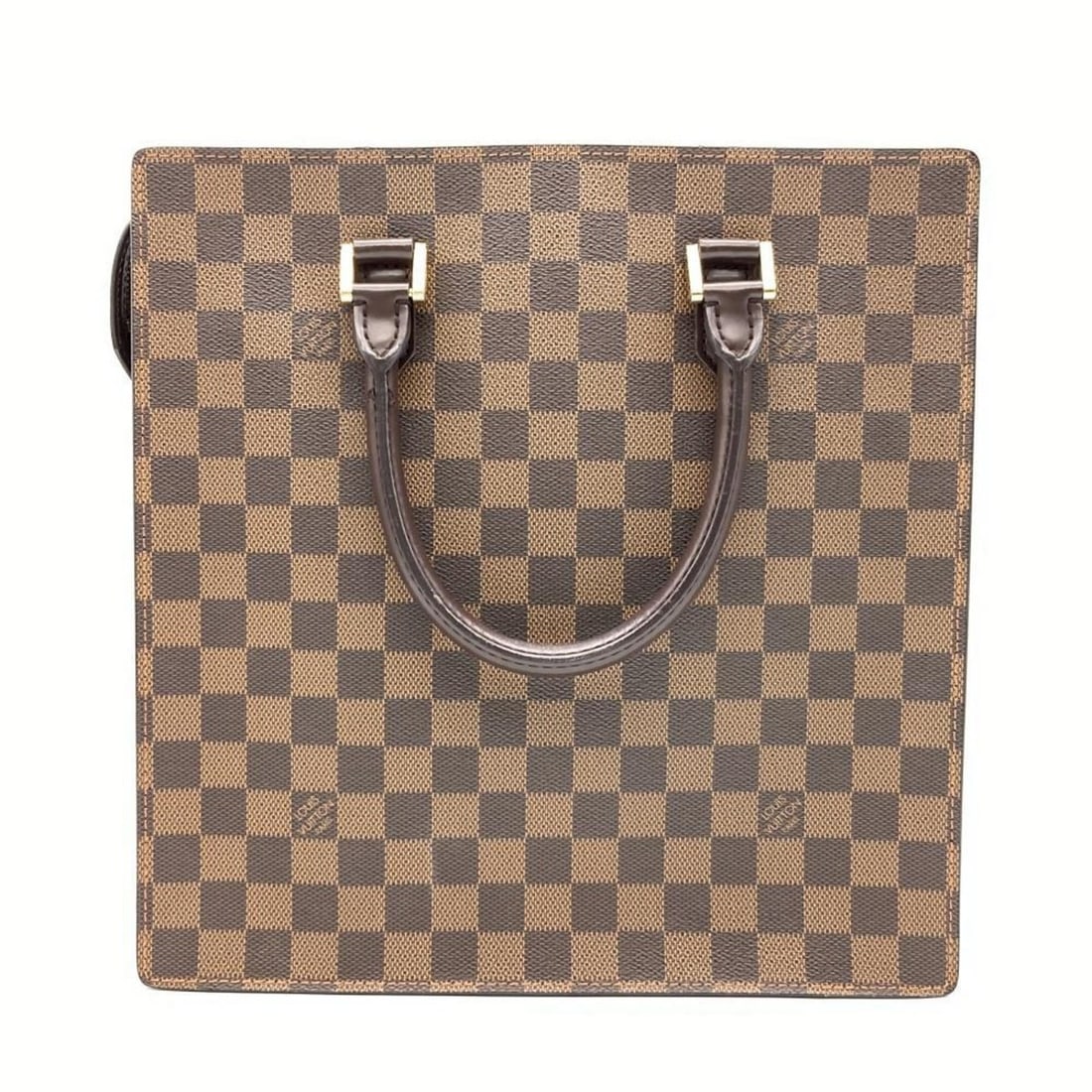 Louis Vuitton Venice Handbag, Damier Ebene, N51145, Brown with Gold Hardware, MI1021, Women's.: --- Catalog ---Category: SizeSize (HxWxD): 29cm x 29cm x 9cm / 11.41'' x 11.41'' x 3.54''Category: DesignType: HandbagColor: BrownGender: WomenMaterial: Damier Canvas Category: GeneralMPN: N51145Brand