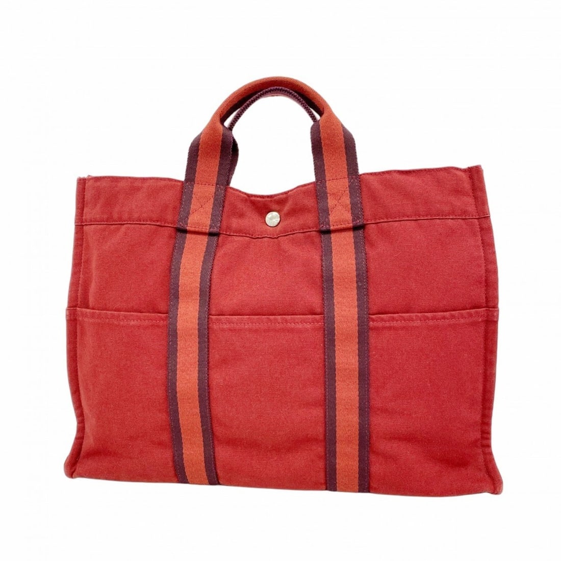 Hermes Fourre-Tout MM Canvas Tote Bag, Bordeaux, Men's/Women's, P2881609: --- Catalog ---Category: SizeSize (HxWxD): 31cm x 43cm x 10cm / 12.2'' x 16.92'' x 3.93''Category: DesignType: Tote bagColor: BordeauxGender: Men,WomenMaterial: Canvas Hardware Color: SilverCategory: 