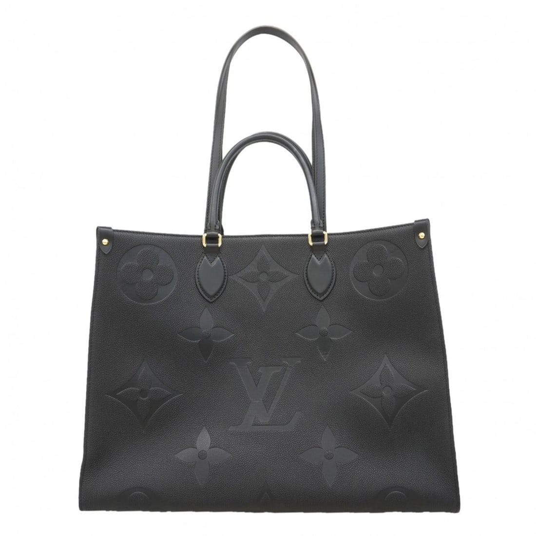 Louis Vuitton Monogram Empreinte OnTheGo GM Tote Bag M44925 Noir (Black) 2-way bag for women: --- Catalog ---Category: SizeSize (HxWxD): 32cm x 41cm x 17.5cm / 12.59'' x 16.14'' x 6.88''Category: DesignType: Tote bagColor: NoirGender: WomenCategory: GeneralMPN: M44925Brand: Louis Vuitton--- It