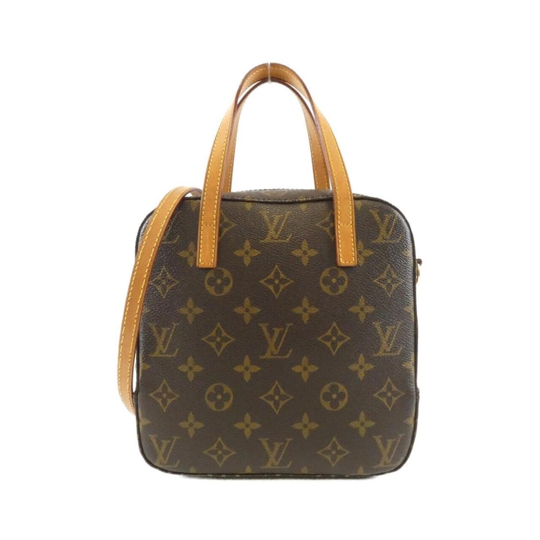 Louis Vuitton Monogram Spontini M47500 Handbag: --- Catalog ---Category: SizeWeight: 330g / 11.64oz.Size (HxWxD): 20cm x 20cm x 8cm / 7.87'' x 7.87'' x 3.14''Strap Length: 117cm / 46.06''Handle Length: 25cm / 9.84''Category: DesignType: HandbagColo