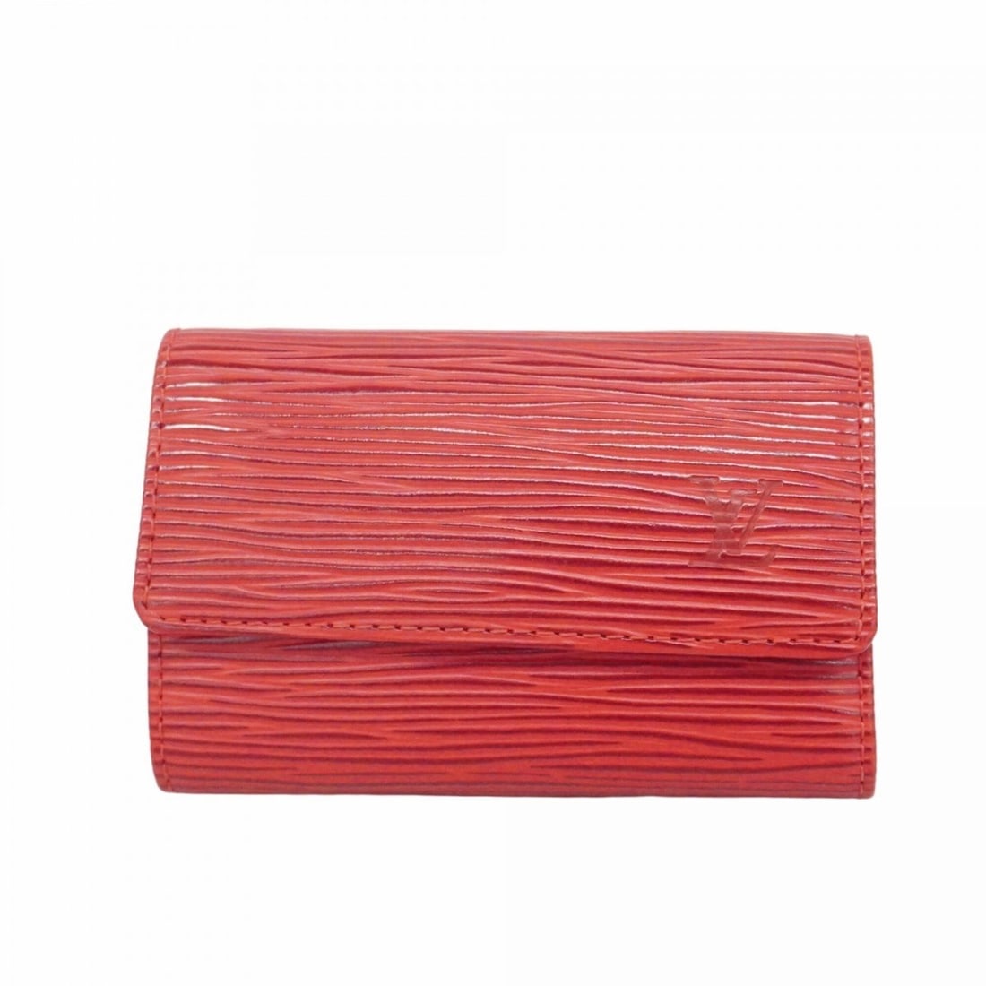 Louis Vuitton Accessories/Key Case Epi Multicles 6 M63817 Castilian Red Men's/Women's: --- Catalog ---Category: DesignType: KeycaseColor: Castilian redGender: Men,WomenCategory: GeneralMPN: M63817Brand: Louis VuittonCategory: Physical PropertiesSize (HxWxD): 6cm x 10.5cm x 1.5cm / 2.36'
