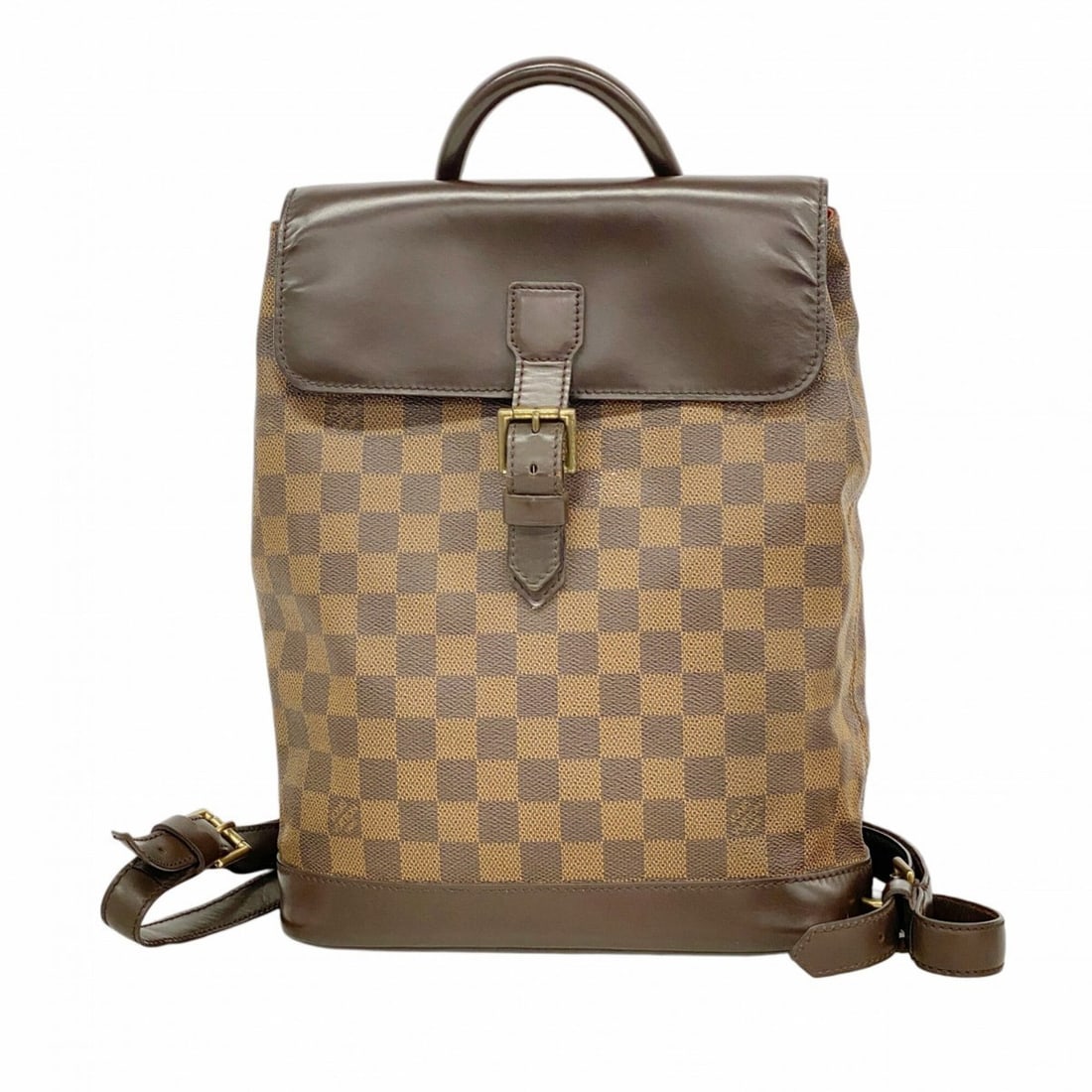 Louis Vuitton Damier Soho Backpack N51132 Ebene Women's (1 of 12)