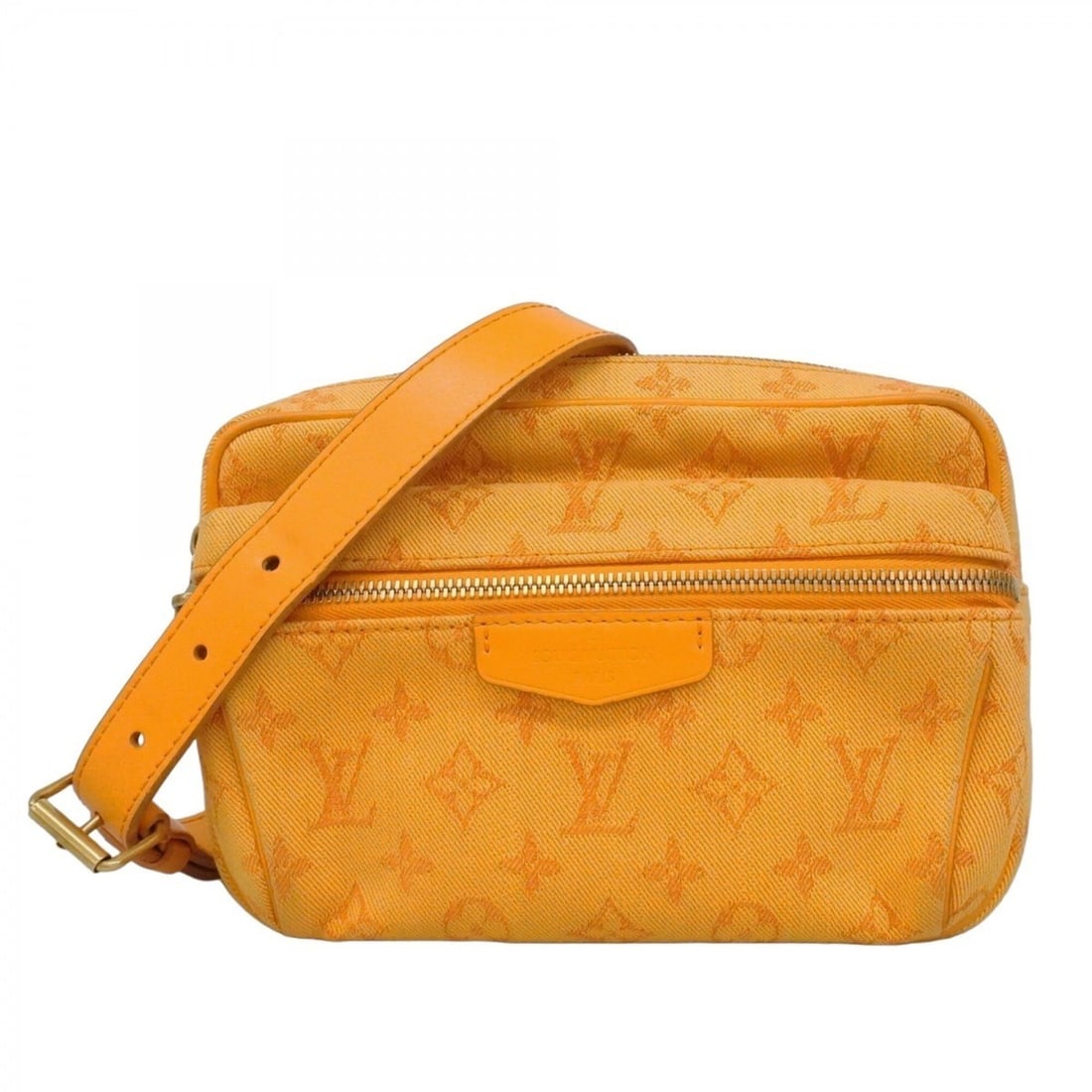 Louis Vuitton Monogram Denim Bumbag Outdoor M44623 Ochre Men's Bag/Body Bag (1 of 13)