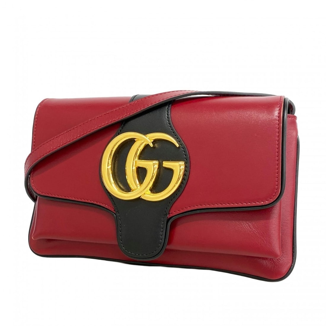 Gucci GG Marmont Shoulder Bag 550129 Leather Red Women's: --- Catalog ---Category: SizeSize (HxWxD): 17cm x 25cm x 1cm / 6.69'' x 9.84'' x 0.39''Category: DesignType: Shoulder bagColor: Red colorGender: WomenMaterial: Leather Hardware Color: GoldCategory: Ge